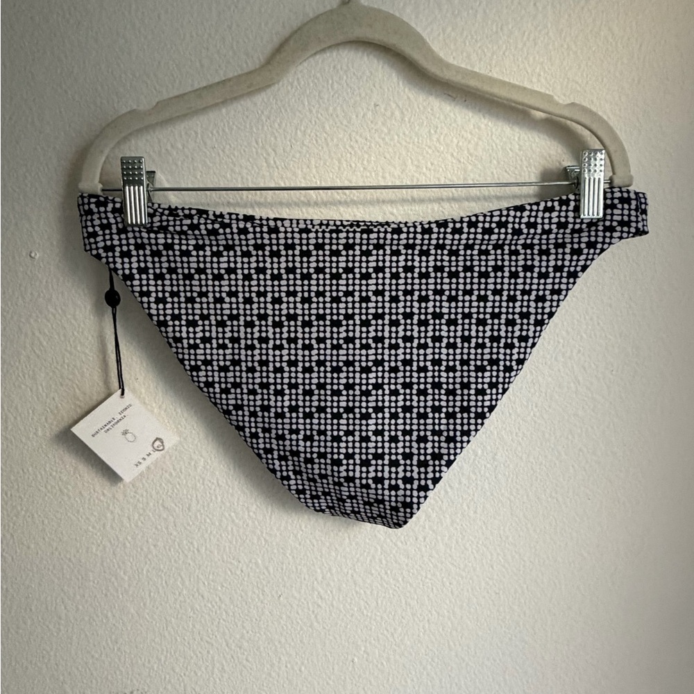 Skatie Monochrome Checkered Bikini Bottom - Picture 2 of 3